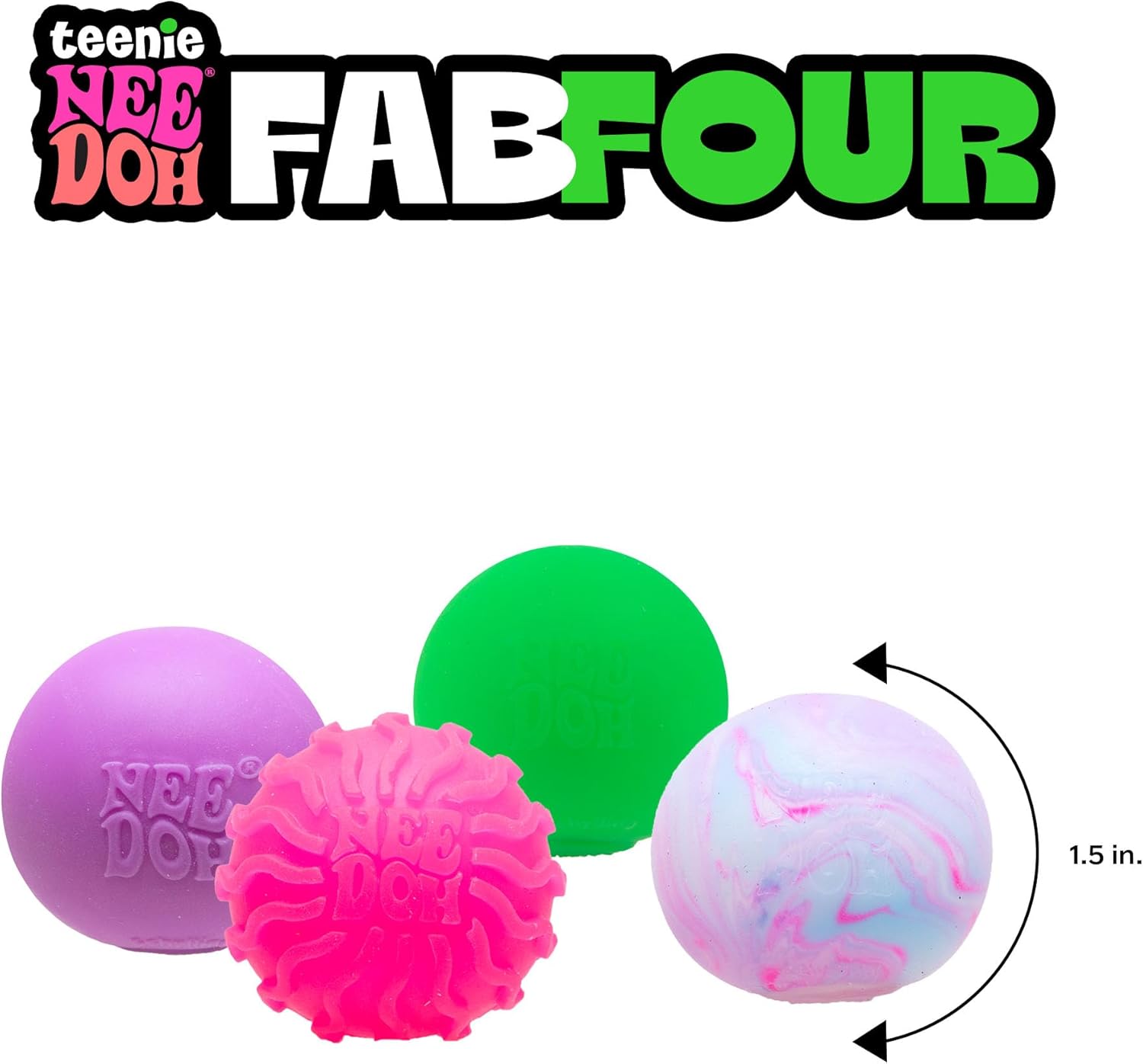 Teenie Fab Four Needoh Multipack |  | Safari Ltd®