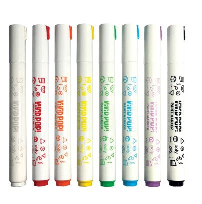 OOLY Vivid Pop!: Opaque Water-Based Paint Markers |  | Safari Ltd®