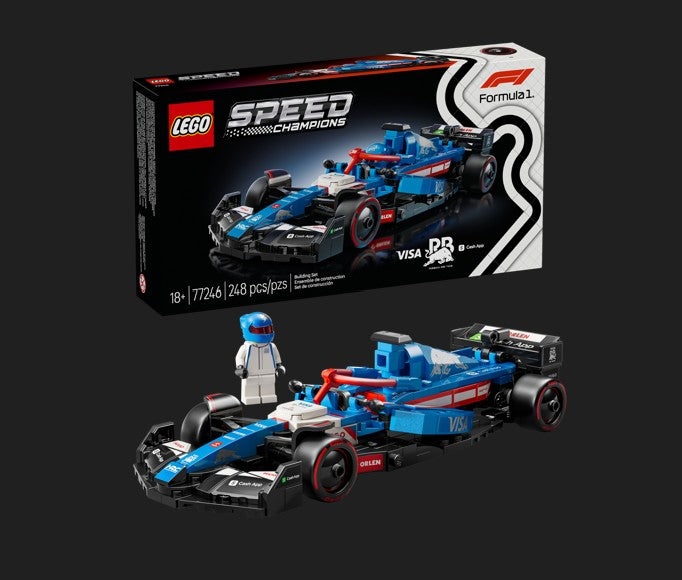 LEGO Visa Cash App RB VCARB 01 F1 Race Car Model | Safari Ltd®