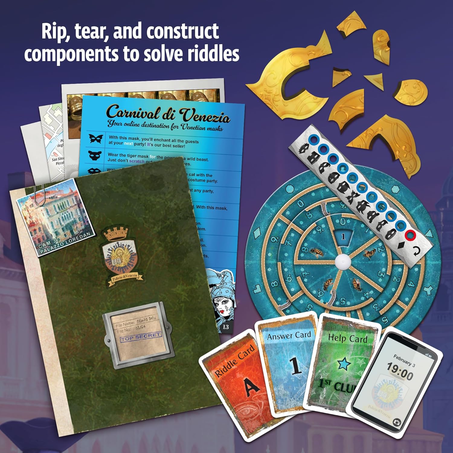 EXIT: The Game - The Venice Conspiracy |  | Safari Ltd®