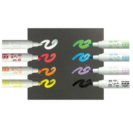 OOLY Vivid Pop!: Opaque Water-Based Paint Markers |  | Safari Ltd®