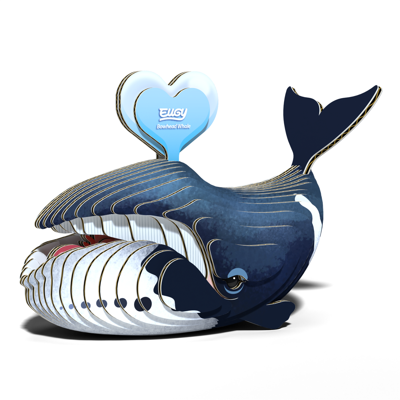 EUGY Bowhead Whale 3D Puzzle | Eugy | Safari Ltd®