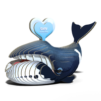 EUGY Bowhead Whale 3D Puzzle | Eugy | Safari Ltd®