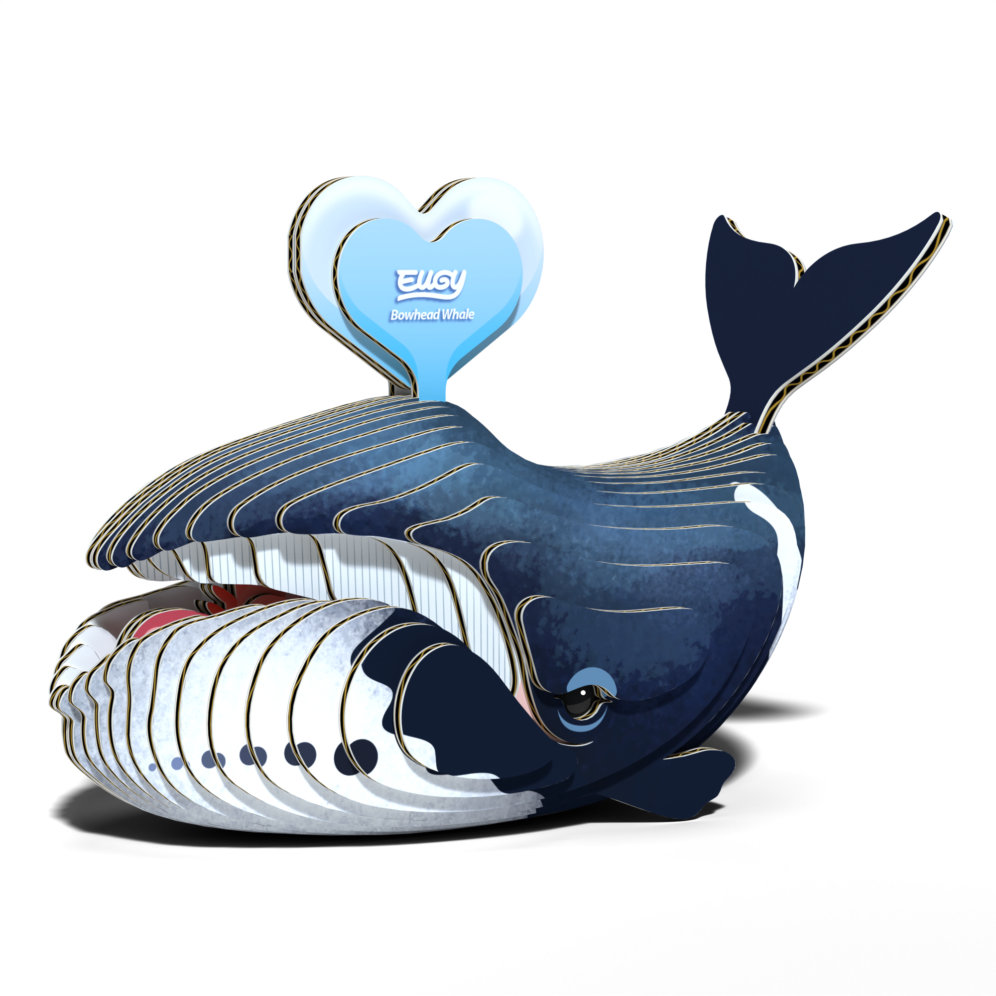 EUGY Bowhead Whale 3D Puzzle | Eugy | Safari Ltd®