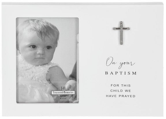 Baptism 4x6 Photo Frame |  | Safari Ltd®