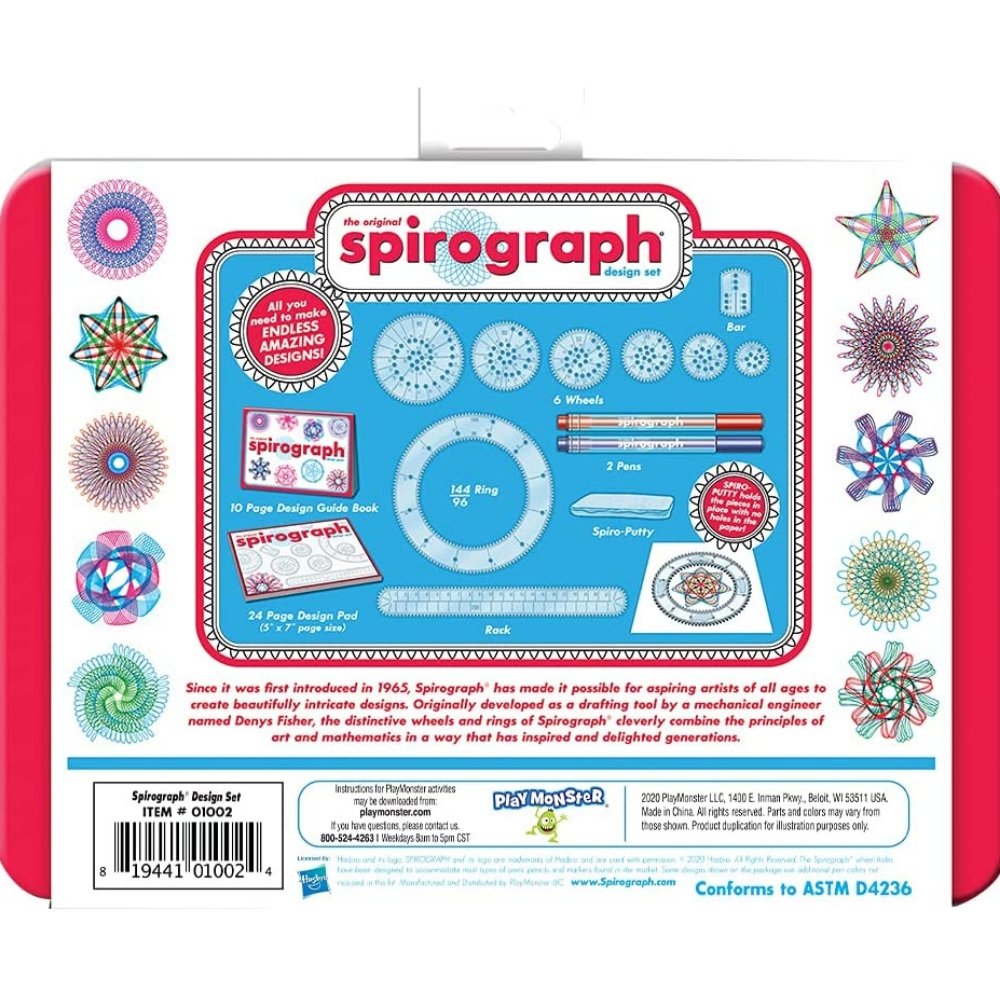 Spirograph Design Set Tin - Safari Ltd®