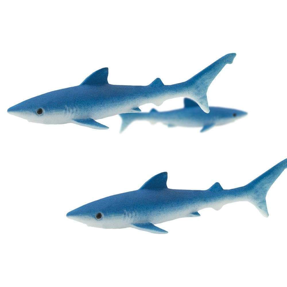 Blue Sharks - 192 pcs - Good Luck Minis® | Safari Ltd®