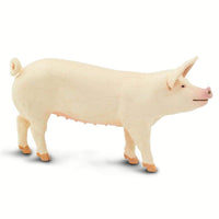 Large White Pig Toy | Incredible Creatures | Safari Ltd®