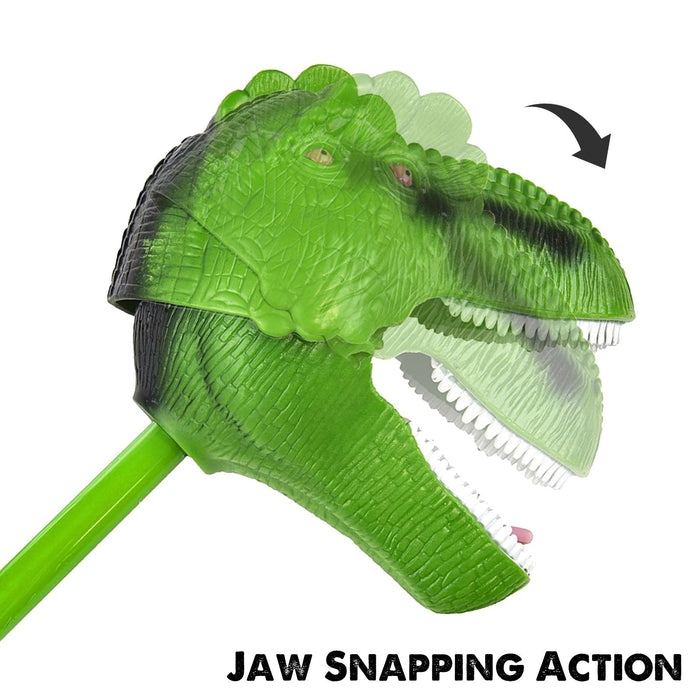 Green T-Rex Snapper Toy | Safariology® | Safari Ltd®
