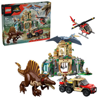 LEGO Jurassic World: Rebirth Spinosaurus & Quetzalcoatlus Air Mission Set 76976 |  | Safari Ltd®