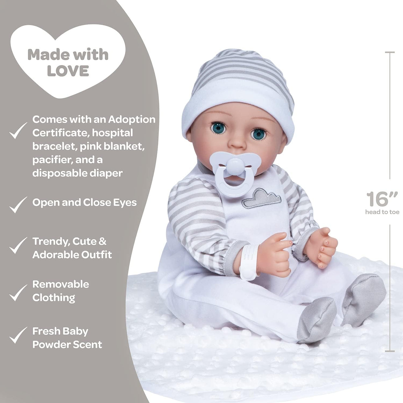 Adora Adoption Baby - Beloved |  | Safari Ltd®