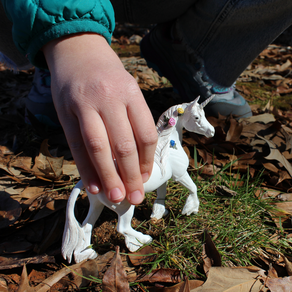 Figurine Licorne Bébé Mythical Realms De Safari Ltd - Jouet Fantastique Neuf Pour Enfants 3 Ans Et Plus