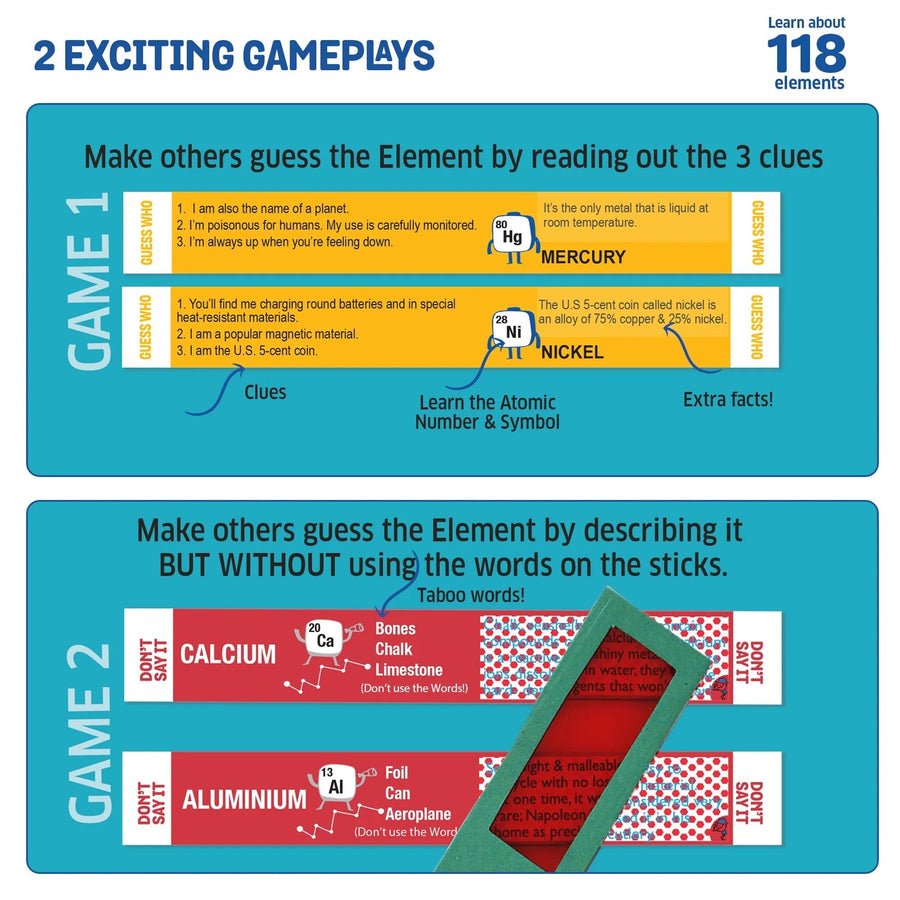 Smart Sticks Elemental Chemistry |  | Safari Ltd®