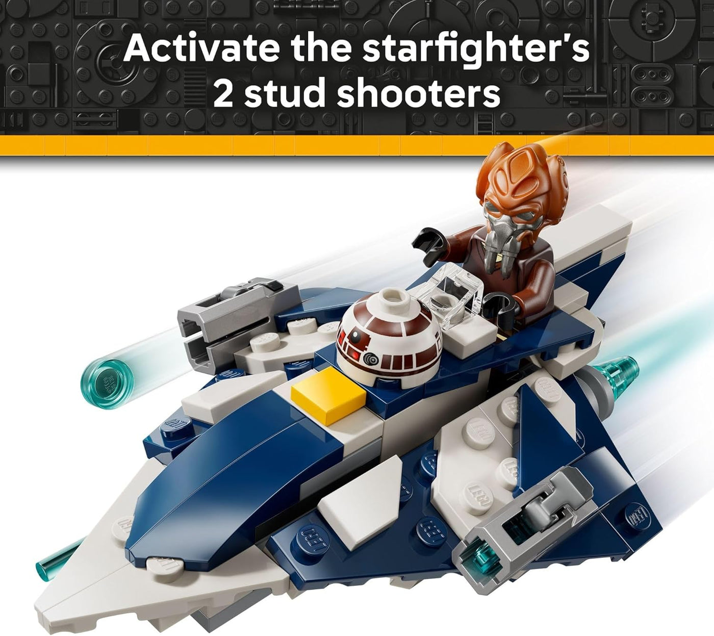 LEGO Star Wars Plo Koon's Starfighter Building Set 75400