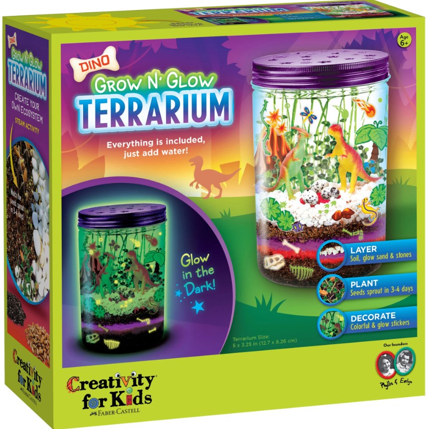 Grow N' Glow Terrarium Dinosaur |  | Safari Ltd®