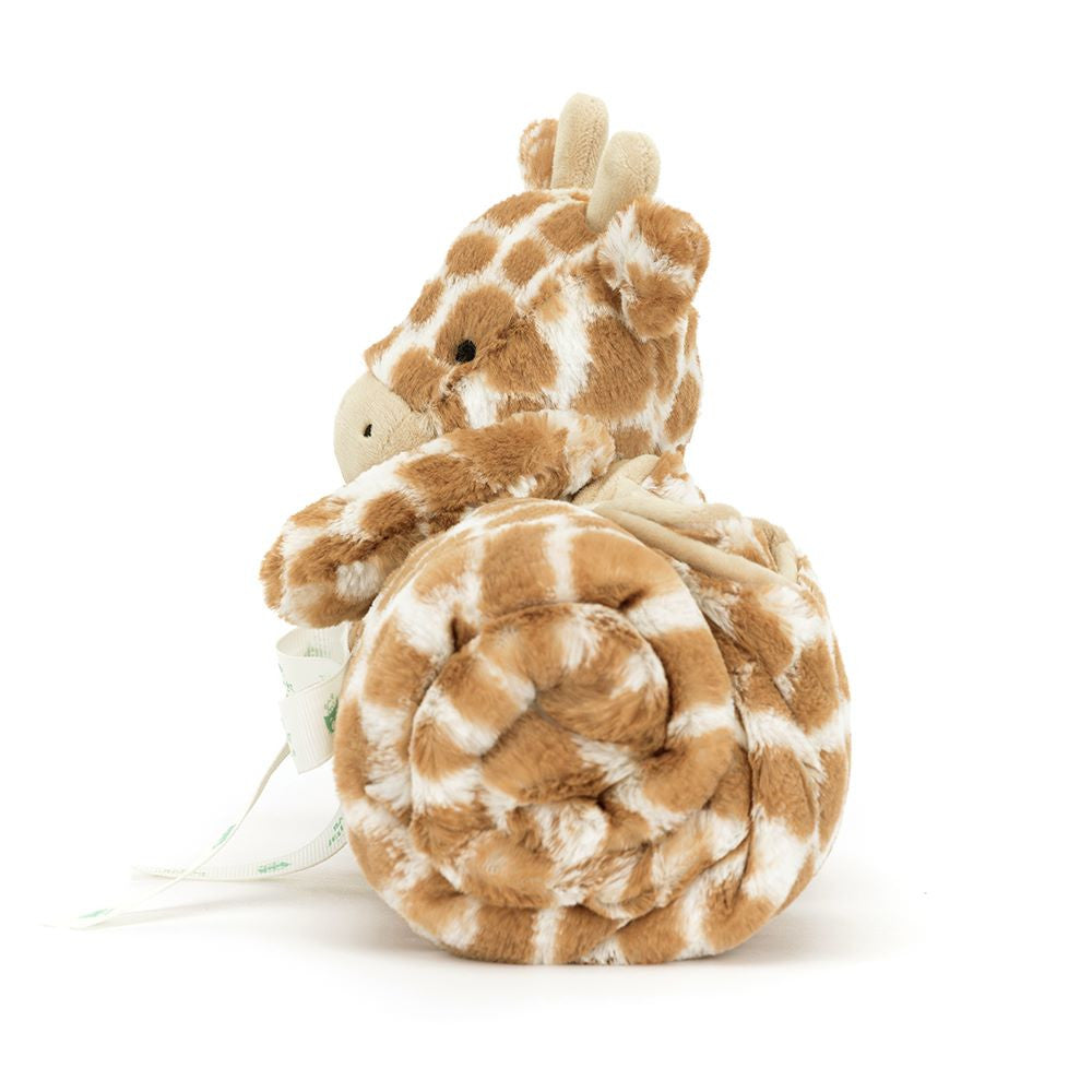 Jellycat Bashful Giraffe Blankie |  | Safari Ltd®