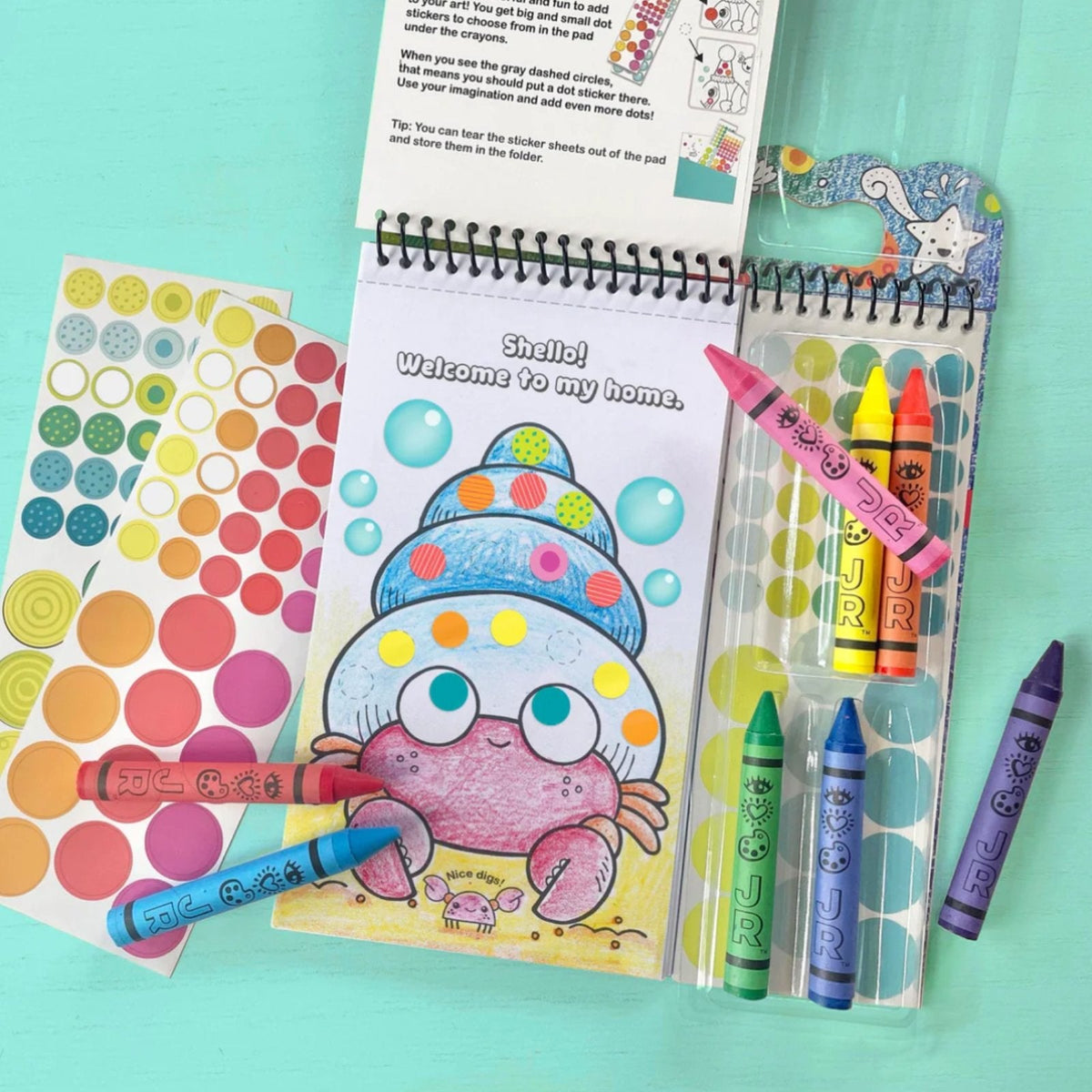 iHeartArt Jr Art on the Go! Going Dotty Ocean