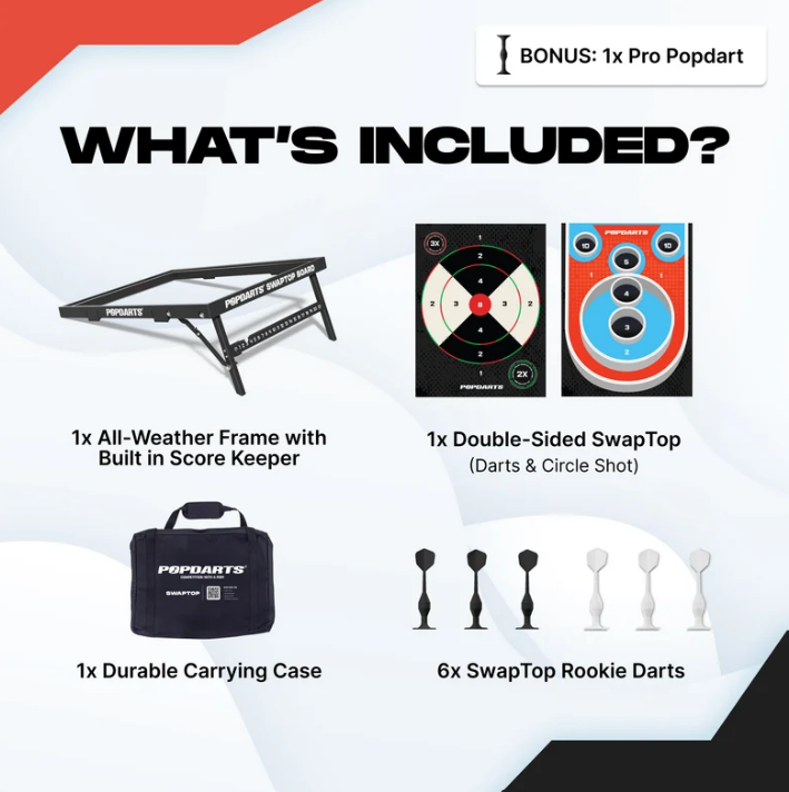 Popdarts Swaptop Kit