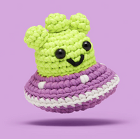 Wibbit the Neptunian - Woobles Beginner Crochet Amigurumi Kit