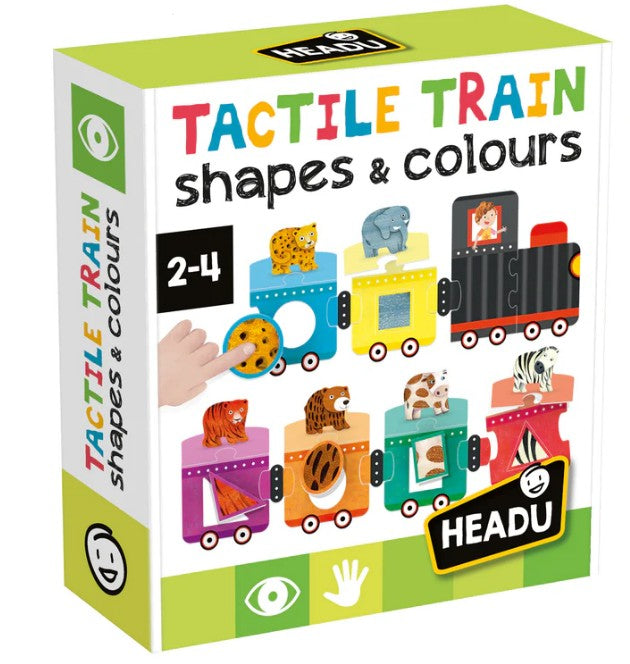 Shapes & Colors Tactile Train |  | Safari Ltd®