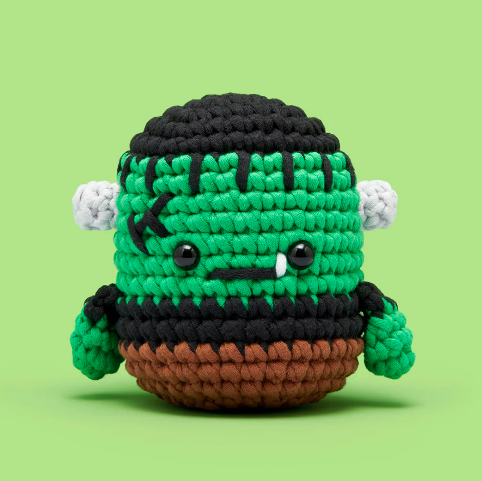 Steve the Frankenstein - Woobles Beginner Crochet Amigurumi Kit