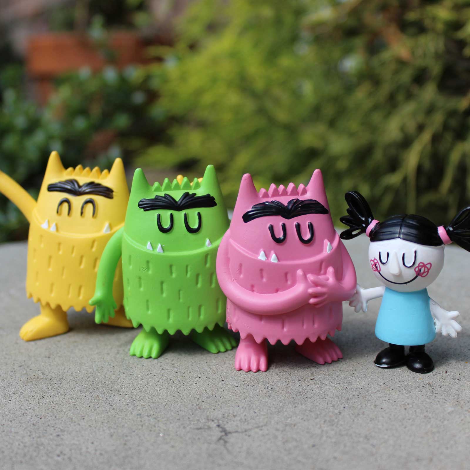 The Color Monster Set of 4 Figurines w/ Nuna | Safari Ltd®