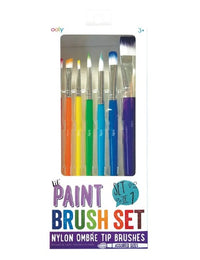 Ooly Oos-Lil' Paint Brush Set (Set Of 7)