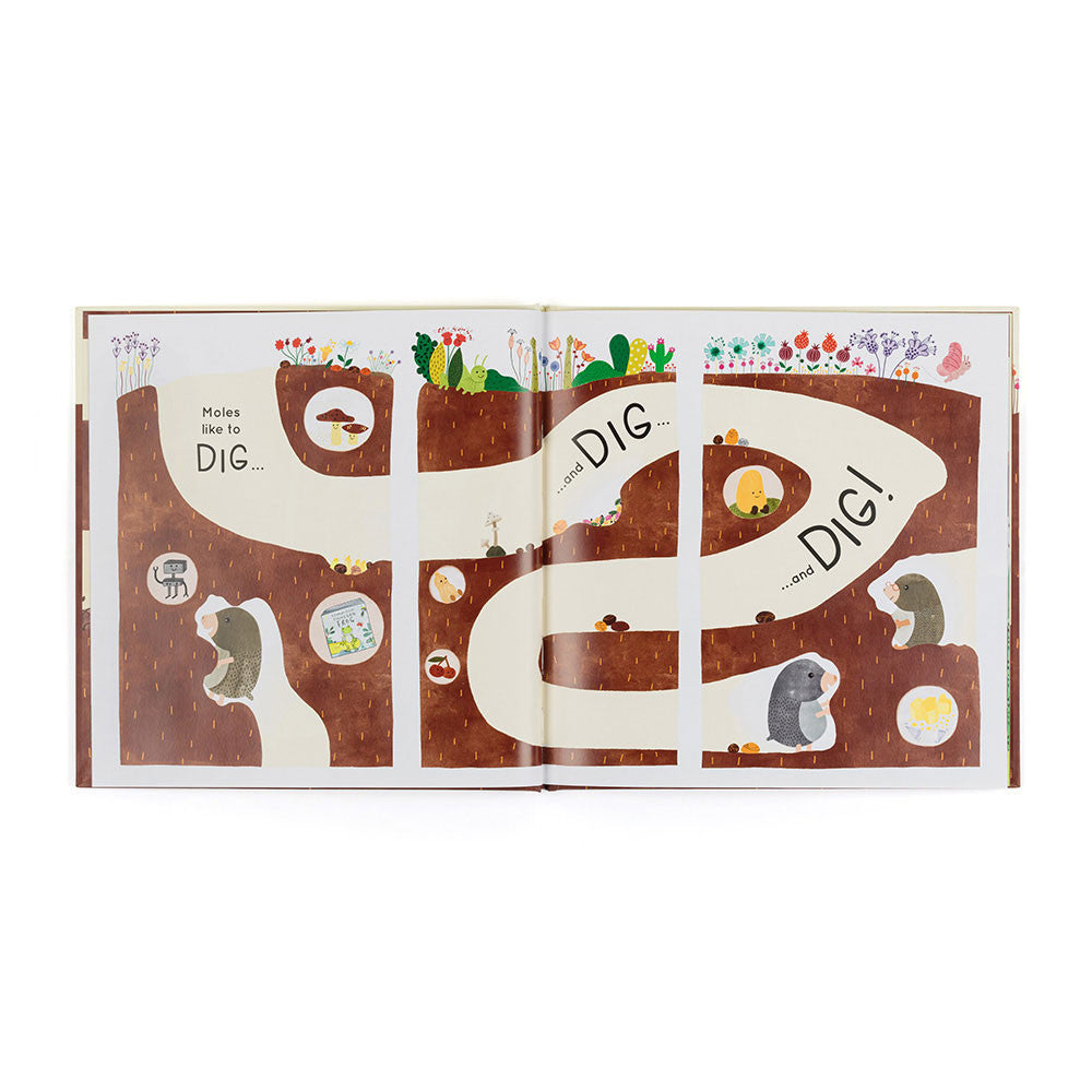 Jellycat Muswell Mole and the Buried Treasure Book |  | Safari Ltd®