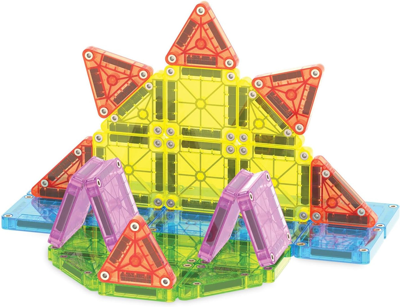 Magna-Tiles microMAGS 55 Pc Deluxe Travel Magnetic Building Set |  | Safari Ltd®