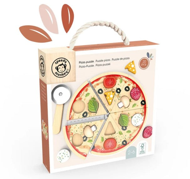 Speedy Monkey Pizza Puzzle