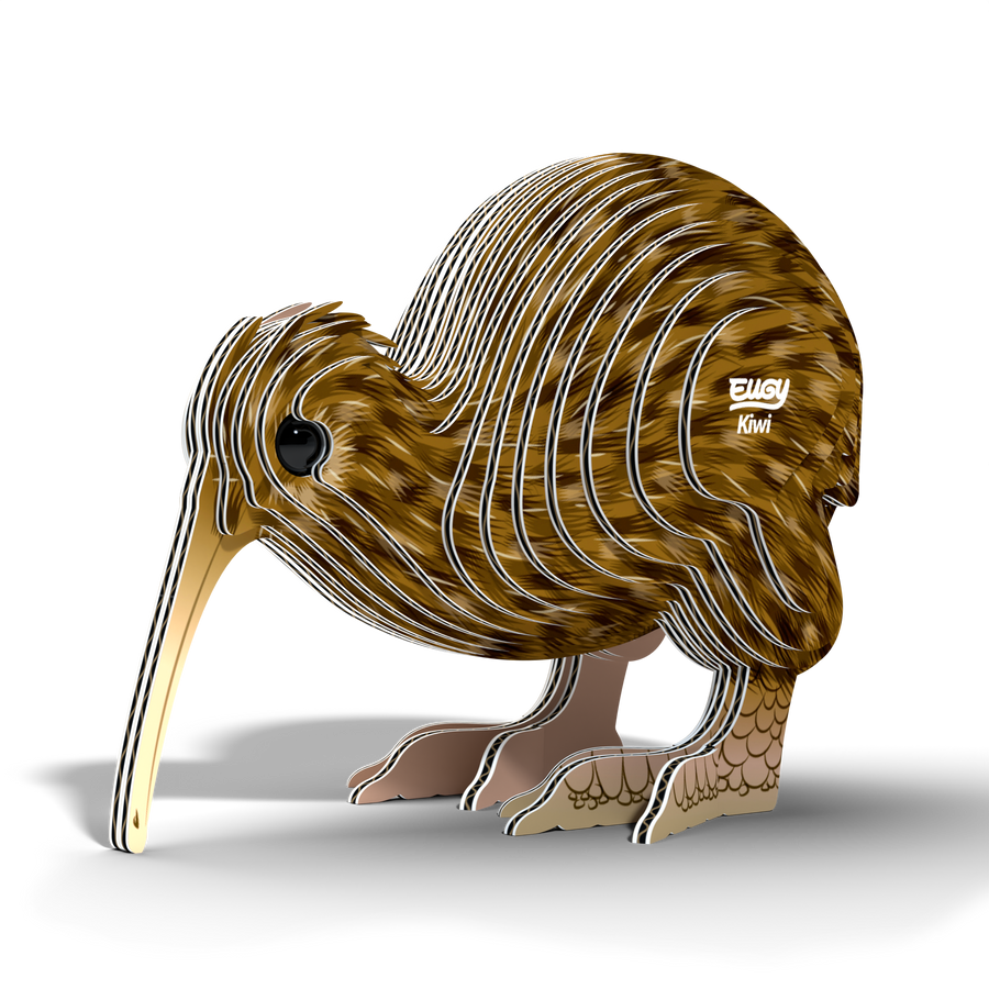 EUGY Brown Kiwi 3D Puzzle | Eugy | Safari Ltd®