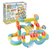 RAIL CUBE Magnetic Monorail 66 Piece Deluxe Set