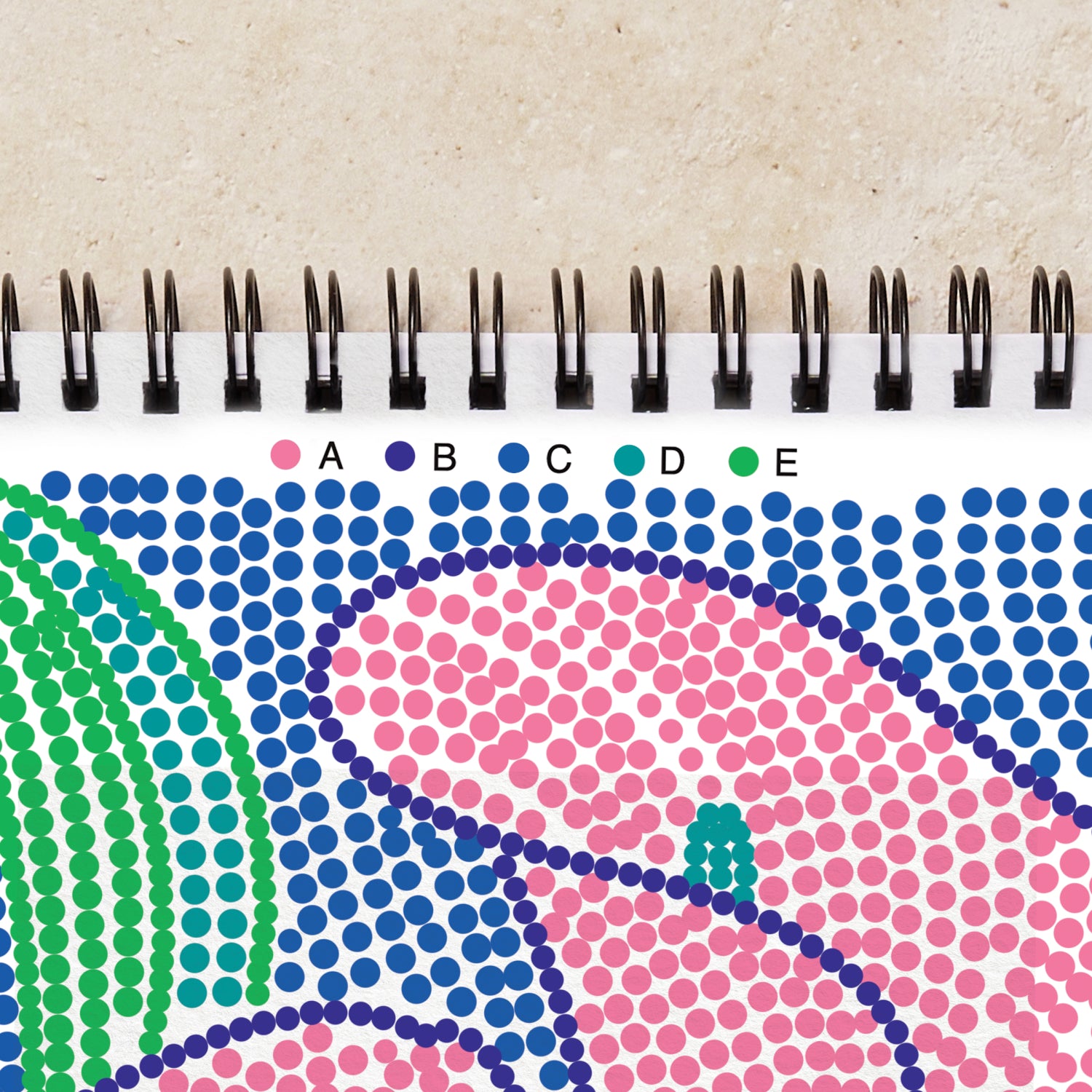 FlowArt - Dot-by-Letter - Botanicals Art Set |  | Safari Ltd®