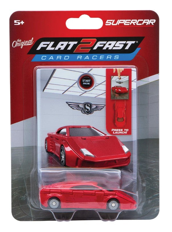 Flat 2 Fast Supercar - Rocket Red
