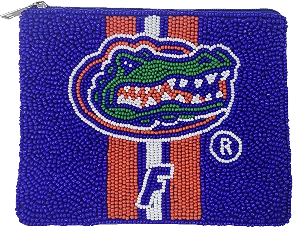 La Chic Designs University of Florida Gators Coin Pouch