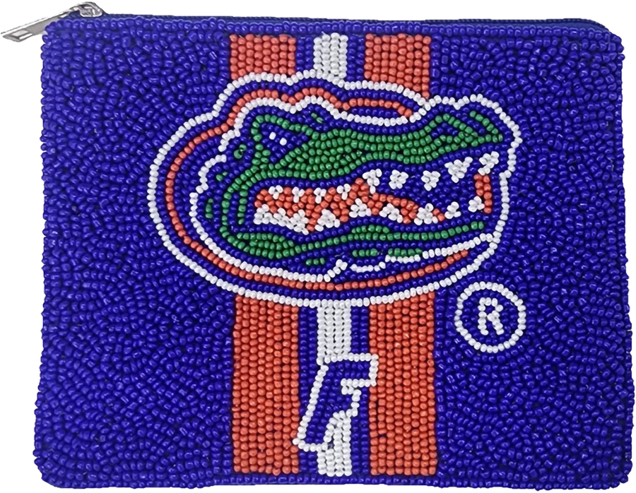 La Chic Designs University of Florida Gators Coin Pouch
