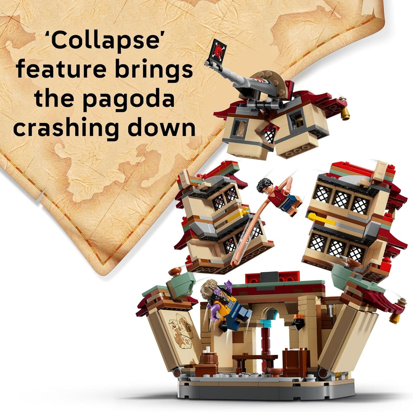 LEGO One Piece Battle at Arlong Park Building Toy Set 75638