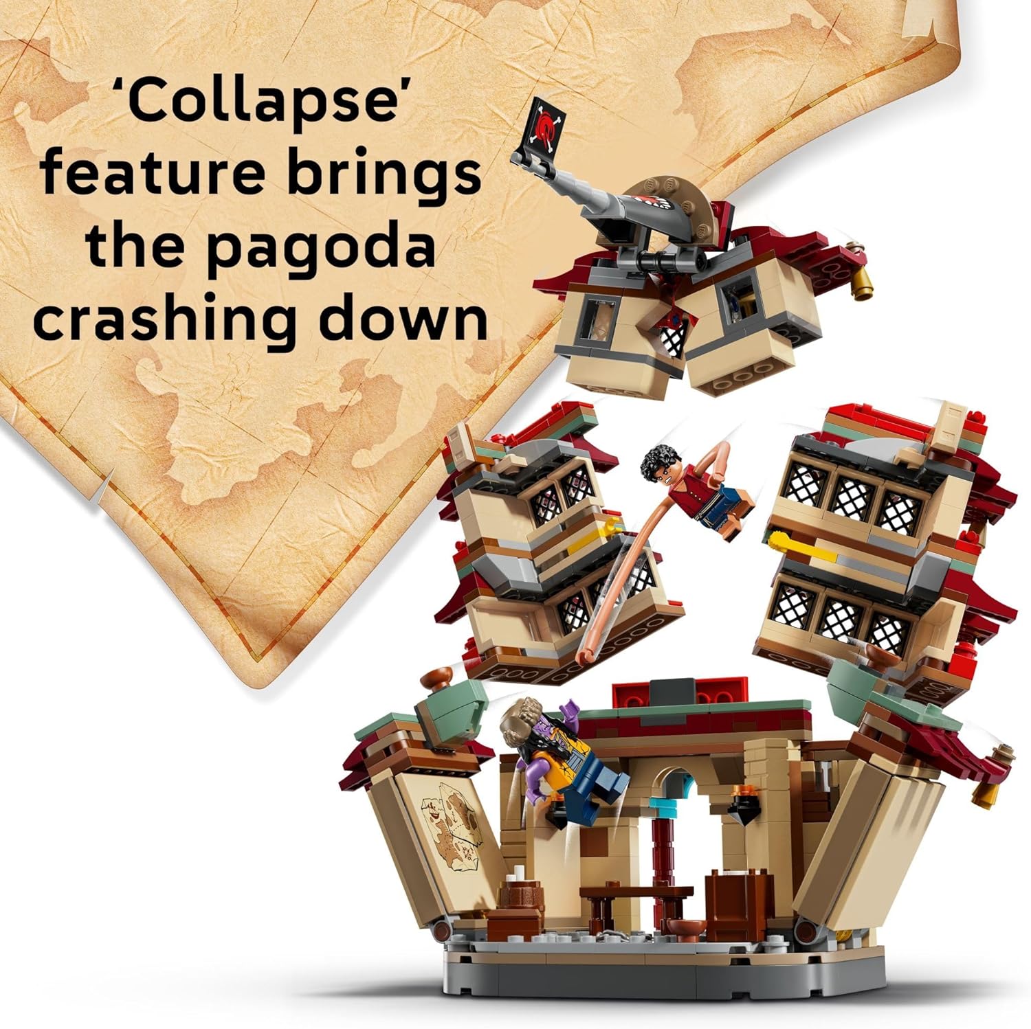 LEGO One Piece Battle at Arlong Park Building Toy Set 75638