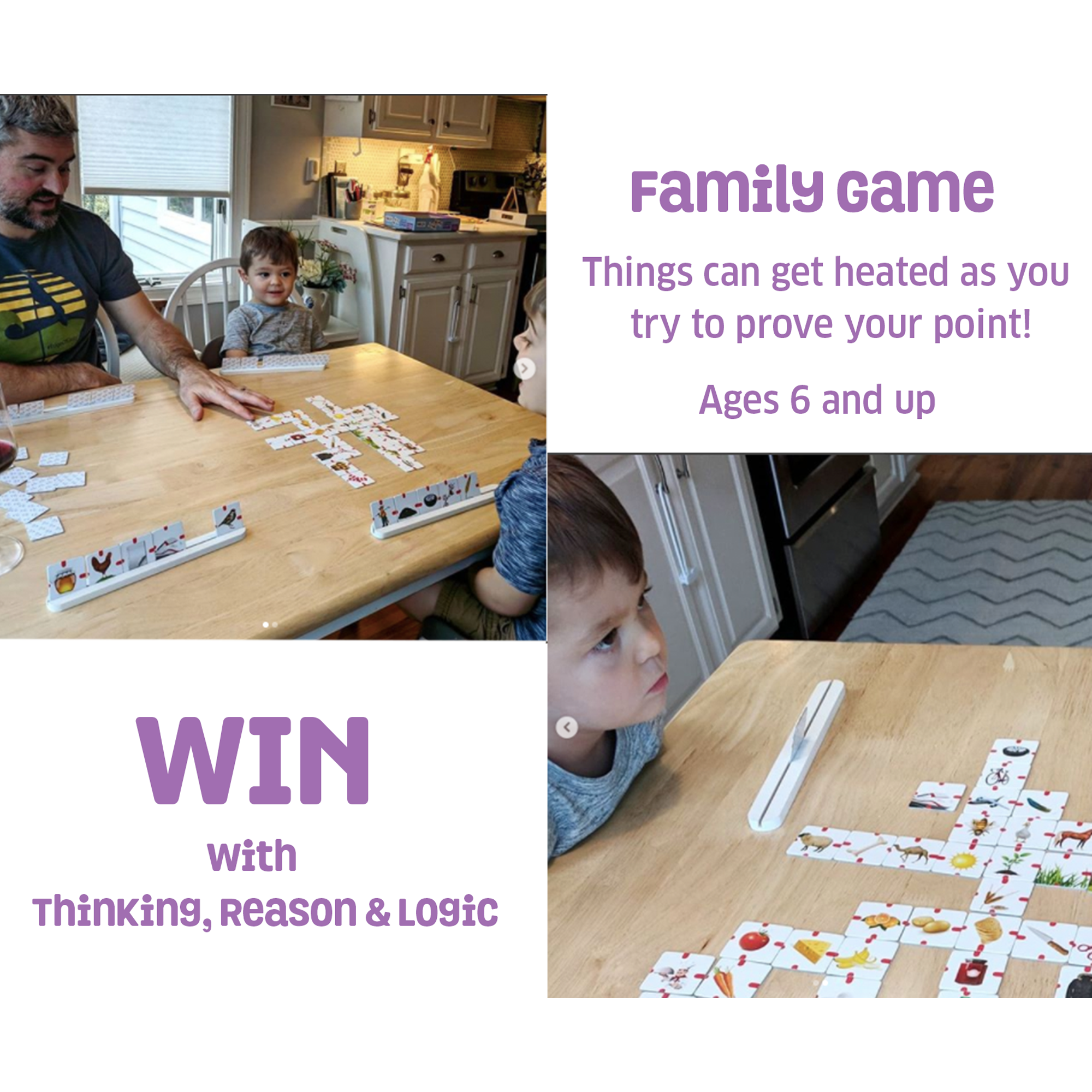 Chalk & Chuckles Why Connect Connection Game |  | Safari Ltd®
