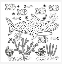 Painting Book - Paint Magic with Water: Oceans |  | Safari Ltd®