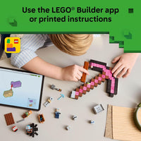 LEGO Minecraft - The Pickaxe Mine Building Toy Set 21277