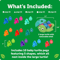 Learning Resources Seymore the Counting Shapes Sea Turtle |  | Safari Ltd®