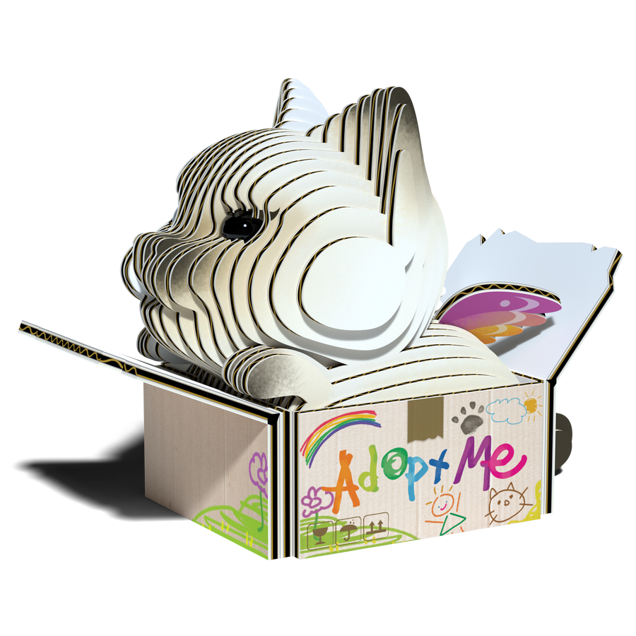 EUGY Cat - Mocha 3D Puzzle | Eugy | Safari Ltd®