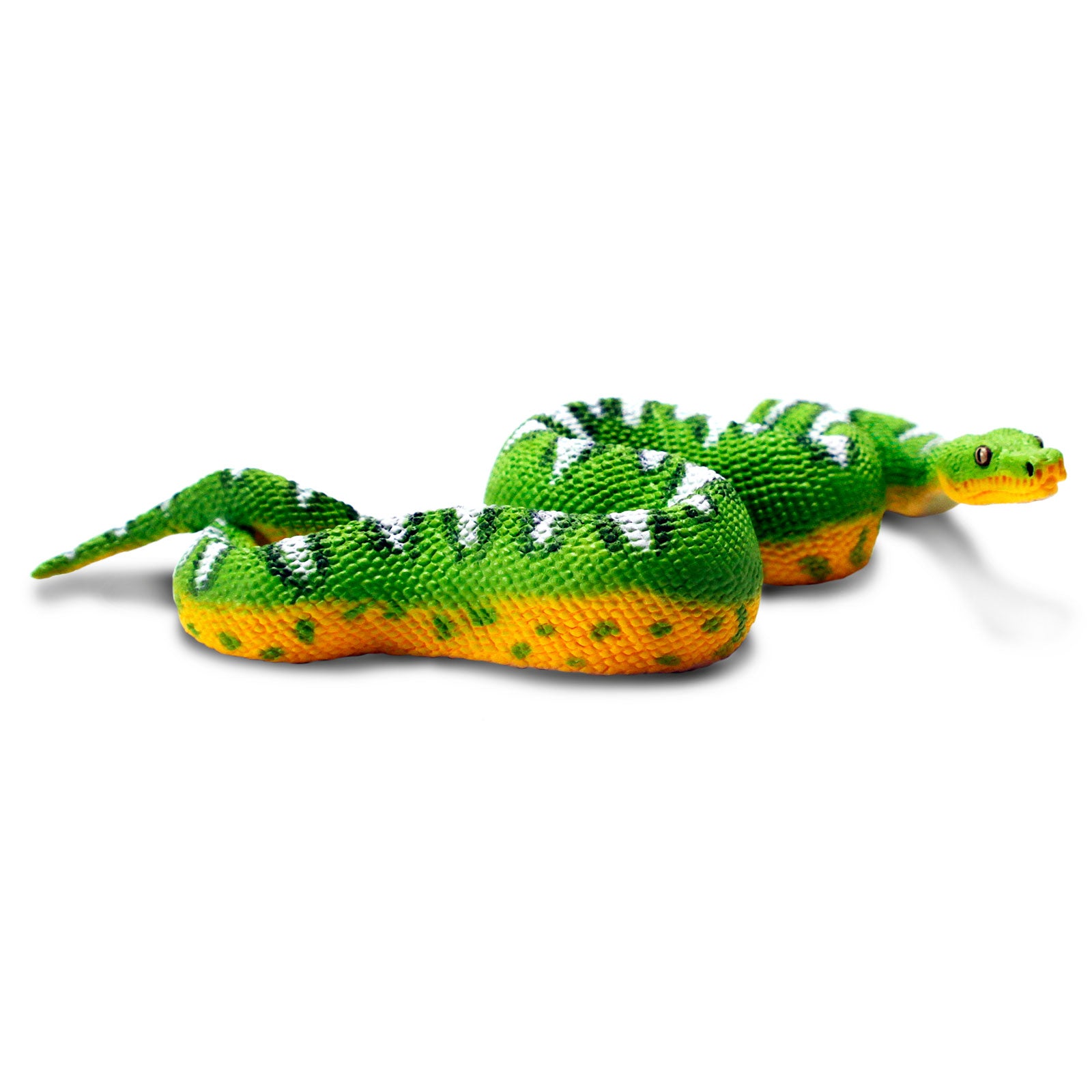 Emerald Tree Boa Figure – Realistic Snake Toy for Kids, Boys and