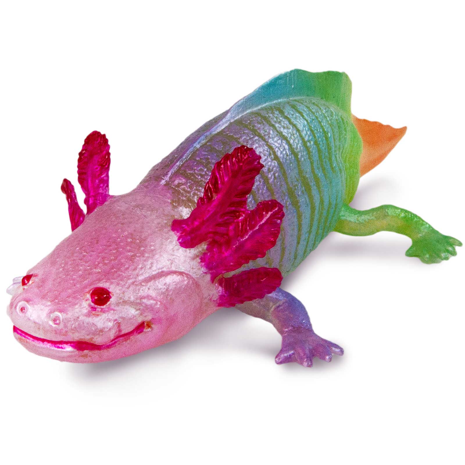 Rainbow Axolotl Toy Figure | Safari Ltd®