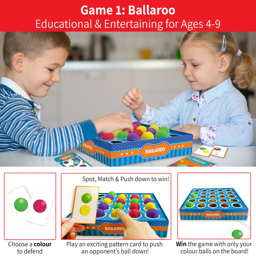Chalk & Chuckles Ballaroo Game |  | Safari Ltd®