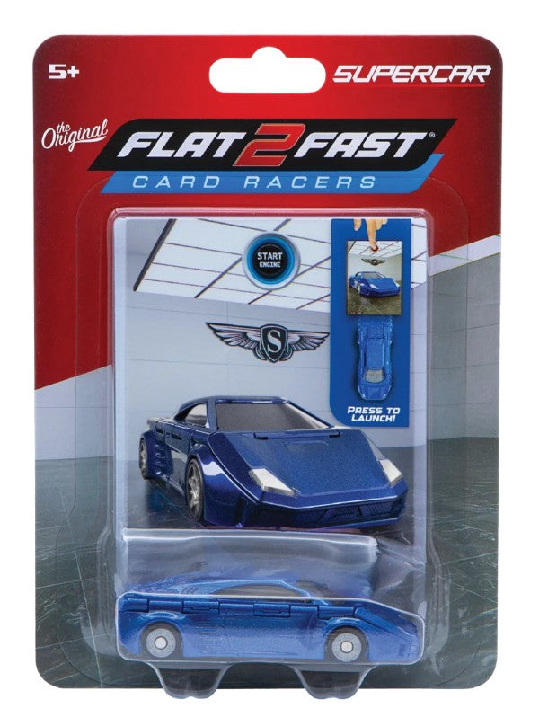 Flat 2 Fast Supercar - Apex Blue