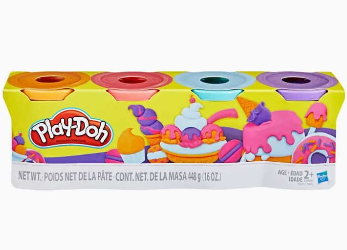 Play-Doh 4-Pack Sweet Colors |  | Safari Ltd®