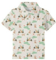 SS Polo Shirt - Barks & Birdies 4T |  | Safari Ltd®