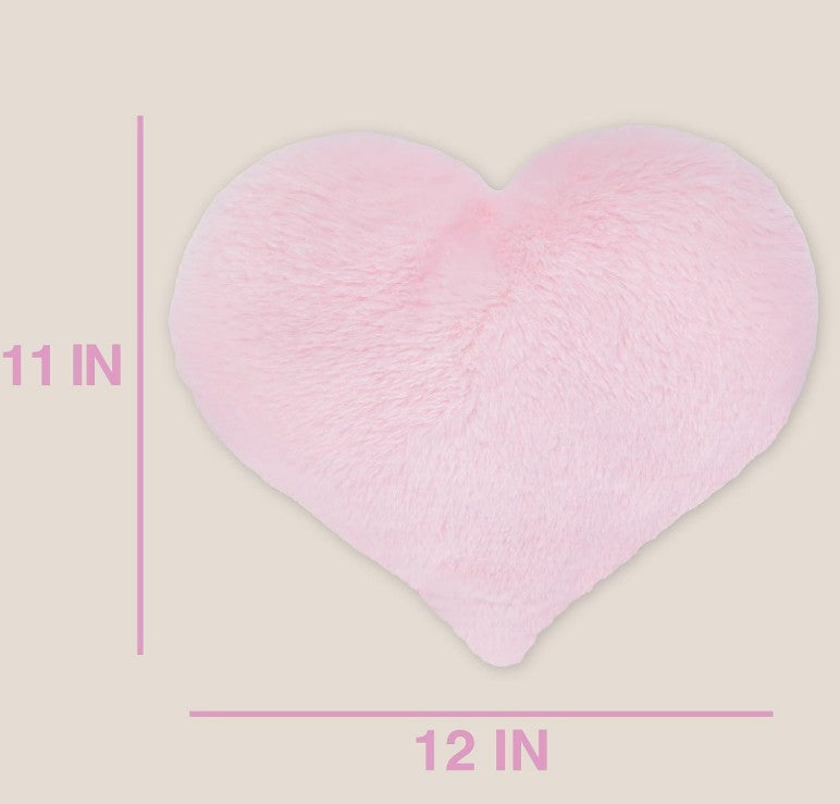 1i4 Pink Warming Heart Heat or Cool Plush